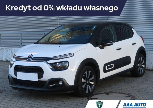 Citroen C3 cena 66000 przebieg: 31740, rok produkcji 2020 z Ryglice małe 301